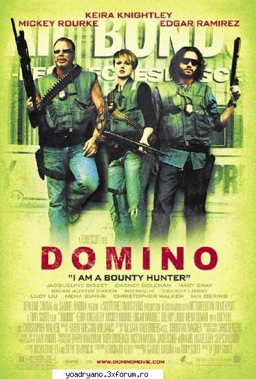 Domino 2005 - About: Based on the true story of Domino Harvey - Cel mai nou film vazut !